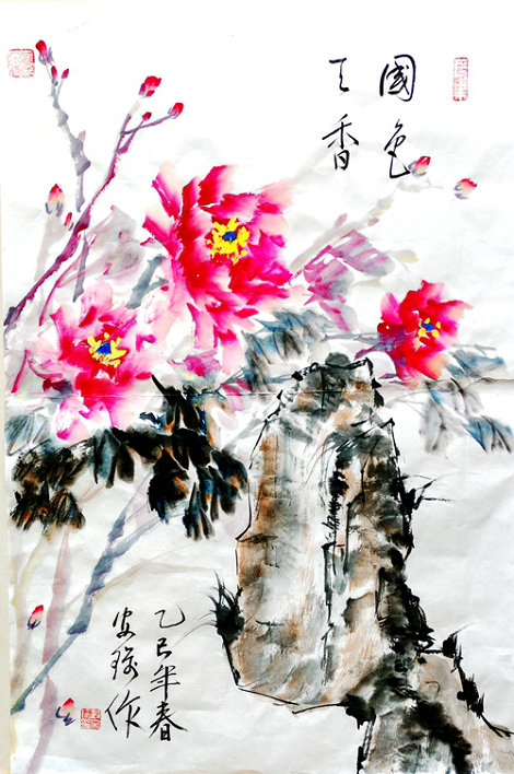 翠益風(fēng)流 素華映月——殷安瑜（軍旅書(shū)法家、畫(huà)家）繪畫(huà)作品展