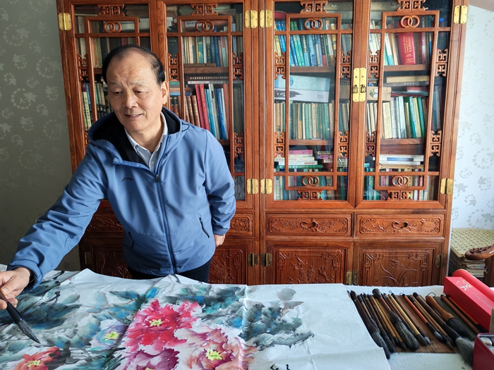 著名軍旅書(shū)畫(huà)家殷安瑜作品欣賞